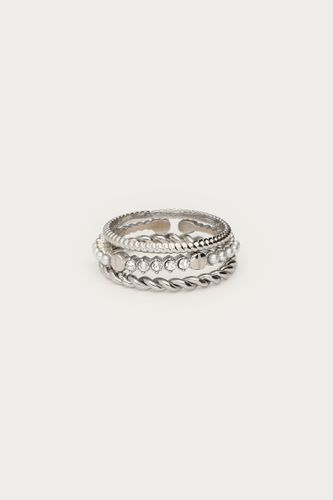 Ensemble de bagues torsadées | - My jewellery - Modalova
