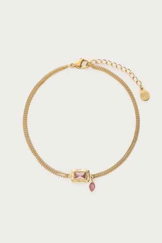 Bracelet double Vintage avec strass clair | - My jewellery - Modalova
