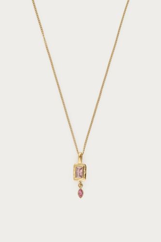 Collier vintage avec strass carré clair | - My jewellery - Modalova