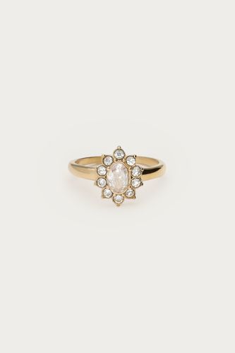 Bague Vintage avec strass transparents | - My jewellery - Modalova