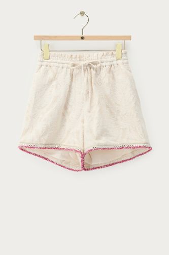 Short en jacquard à bords roses | - My jewellery - Modalova
