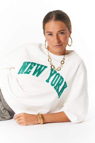 Sweatà manches courtes "New York"| - My jewellery - Modalova