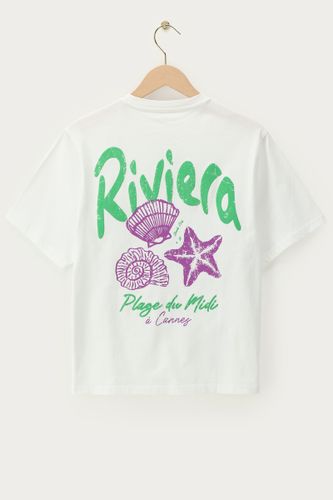 T-shirt avec imprimé"Riviera"vert | - My jewellery - Modalova