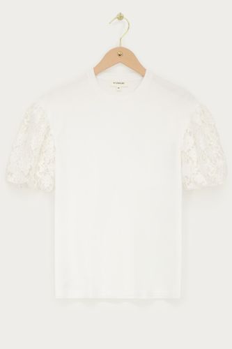 T-shirt à manches bouffantes en dentelle | - My jewellery - Modalova