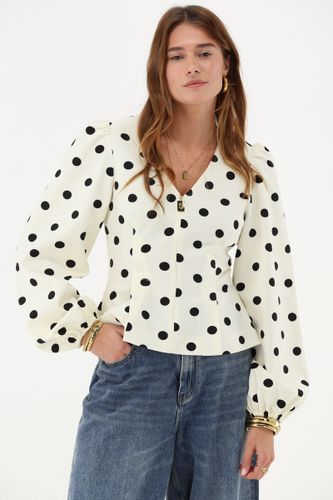 Top à pois avec fermeture à glissière | - My jewellery - Modalova