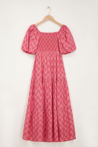 Robe maxi avec imprimé et manches bouffantes | - My jewellery - Modalova