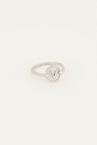 Bague avec initiale encerclée | - My jewellery - Modalova