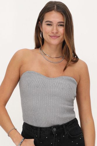 Top corset couleur avec lurex | - My jewellery - Modalova