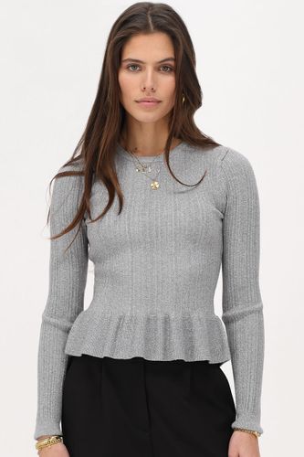 Top peplum couleur avec lurex | - My jewellery - Modalova