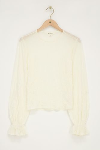 Top texturé avec manchette | - My jewellery - Modalova