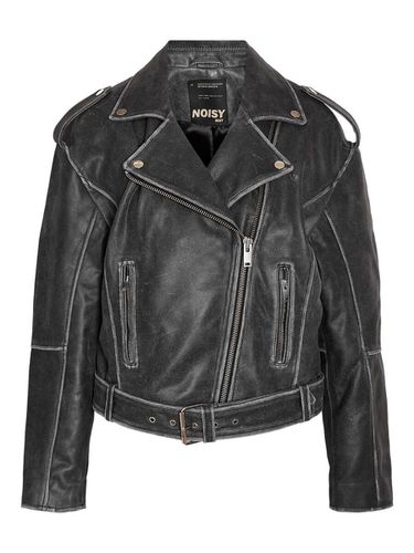 Cuir Veste Motard - Noisy May - Modalova