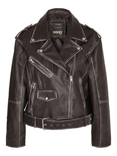 Cuir Veste Motard - Noisy May - Modalova