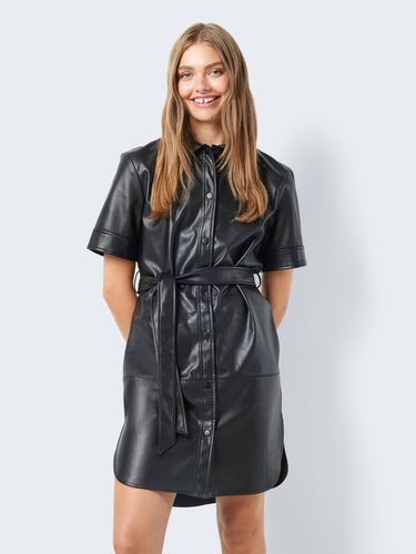 Courte En Similicuir Robe - Noisy May - Modalova