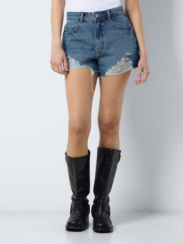 À Taille Haute Shorts En Jean - Noisy May - Modalova