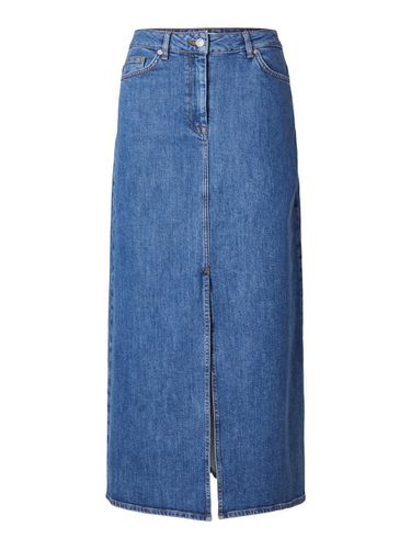 Denim Jupe Longue - Selected - Modalova