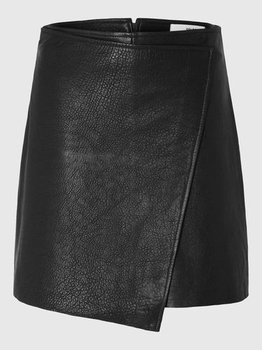 Cuir Mini-jupe - Selected - Modalova