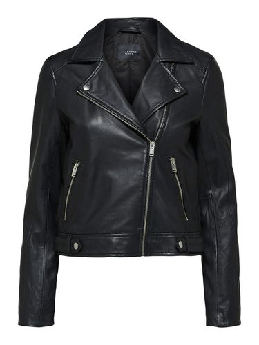 Classic Veste En Cuir - Selected - Modalova