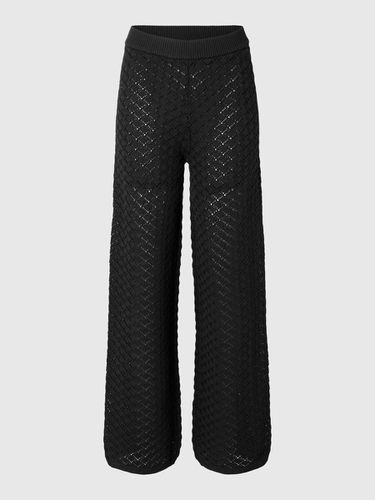 Taille Haute Pantalon En Maille - Selected - Modalova