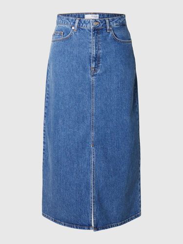 Denim Jupe Mi-longue - Selected - Modalova