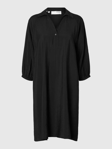 Manches 3/4 Mini-robe - Selected - Modalova