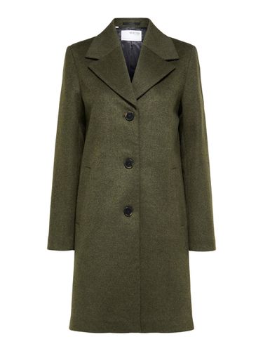 Single-breasted Manteau - Selected - Modalova