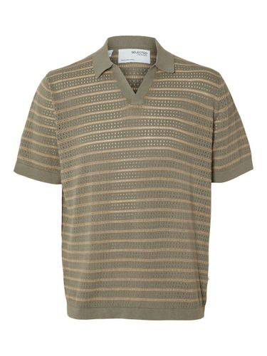 En Maille Polo - Selected - Modalova