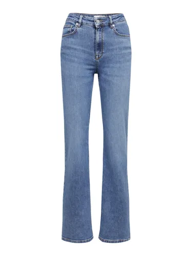 Délavage Moyen Jean Taille Haute - Selected - Modalova