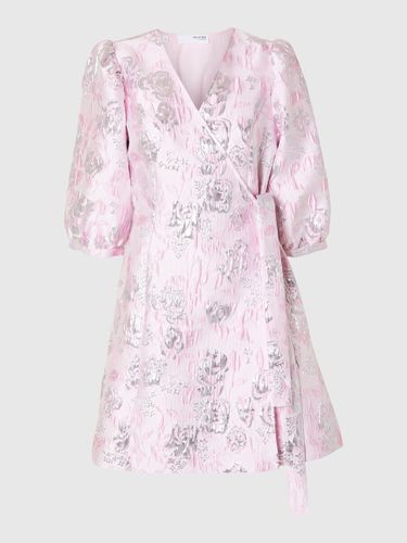 Jacquard Floral Robe Cache-cœur - Selected - Modalova