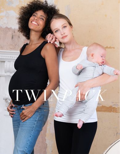 Maternity & Nursing Tops - Twin Pack | - Seraphine - Modalova