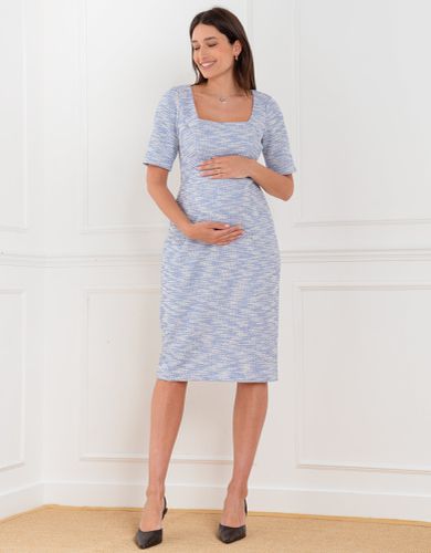 Tweed Midi Maternity Dress| - Seraphine - Modalova
