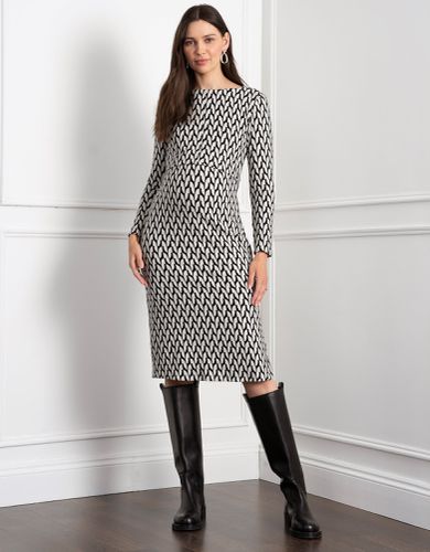 Geo Jacquard Knit Maternity & Nursing Dress | - Seraphine - Modalova