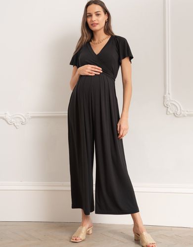 Lenzing™ Ecovero™ Maternity & Nursing Jumpsuit | - Seraphine - Modalova