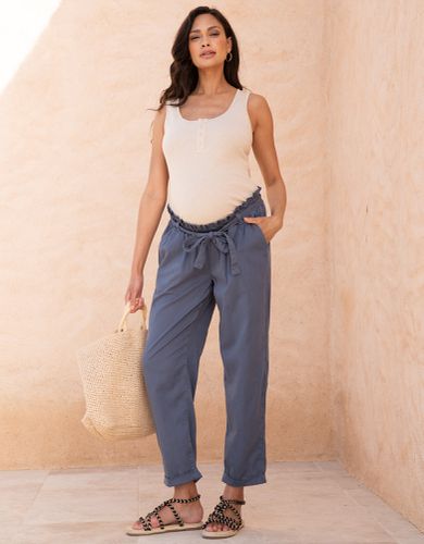 Cotton-Blend Under Bump Maternity Chinos | - Seraphine - Modalova