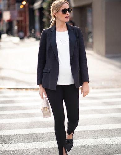 Tuxedo-Style Maternity Blazer | - Seraphine - Modalova