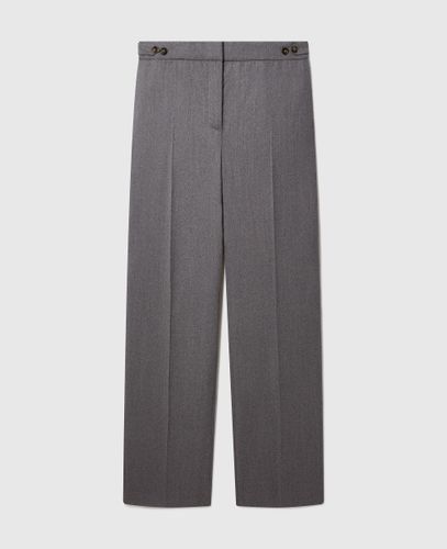 Pantalon tailleur ajuste en laine, , Taille: 38 - Stella McCartney - Modalova
