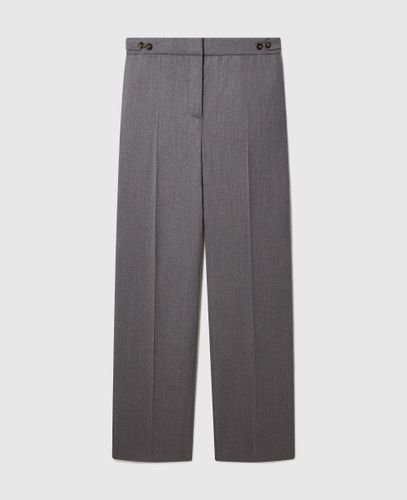 Pantalon tailleur ajuste en laine, , Taille: 42 - Stella McCartney - Modalova