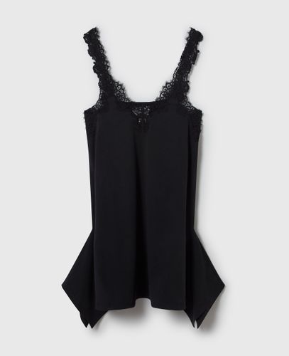Robe en jersey avec bordures en dentelle, , Taille: M - Stella McCartney - Modalova