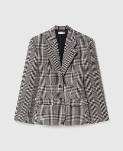 Veste en laine a carreaux, , Taille: 40 - Stella McCartney - Modalova