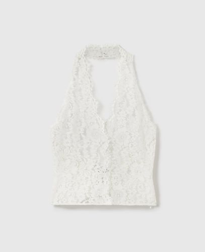 Haut en dentelle a dos nu, , Taille: 44 - Stella McCartney - Modalova