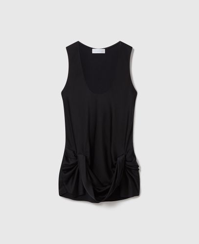 Haut drape en satin, , Taille: 38 - Stella McCartney - Modalova