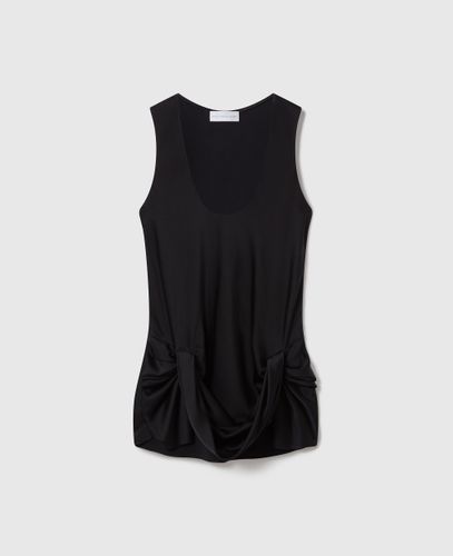 Haut drape en satin, , Taille: 42 - Stella McCartney - Modalova