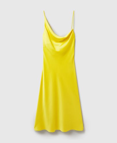 Robe nuisette a col benitier en satin, , Taille: 44 - Stella McCartney - Modalova