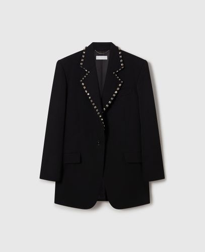 Blazer ornemente en laine, , , Taille: 36 - Stella McCartney - Modalova