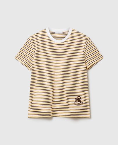 T shirt avec ecusson brode, , Taille: S - Stella McCartney - Modalova