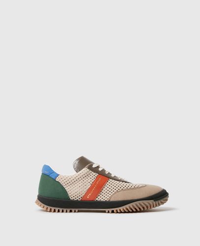 Baskets a empiecements en mesh et daim, , Taille: 36 - Stella McCartney - Modalova
