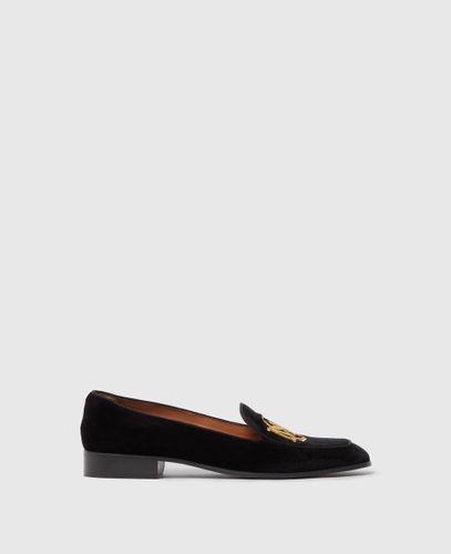 Mocassins en velours brode, , Taille: 35 - Stella McCartney - Modalova