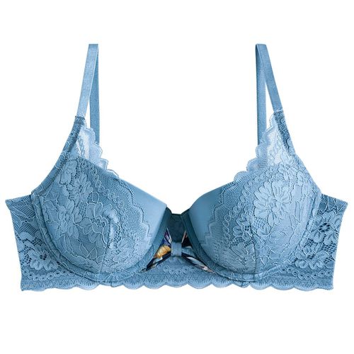 Soutien-gorge coques moulées bleu Oh La La - Pomm'Poire - Modalova