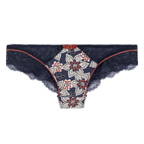 Tanga imprimé bleu Collection - Pomm'Poire - Modalova