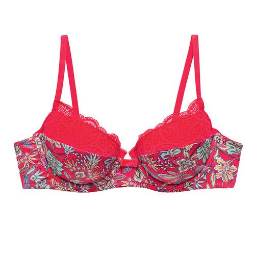 Soutien-gorge ampliforme multico rouge Aria - Pomm'Poire - Modalova