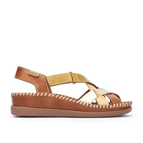 Sandales à semelles compensées en cuir CADAQUES W8K - Pikolinos - Modalova